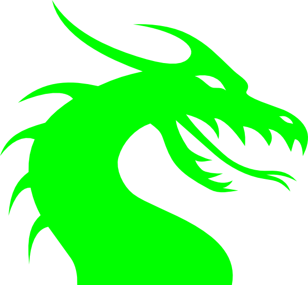 How To Set Use Green Dragon Svg Vector (600x556), Png Download
