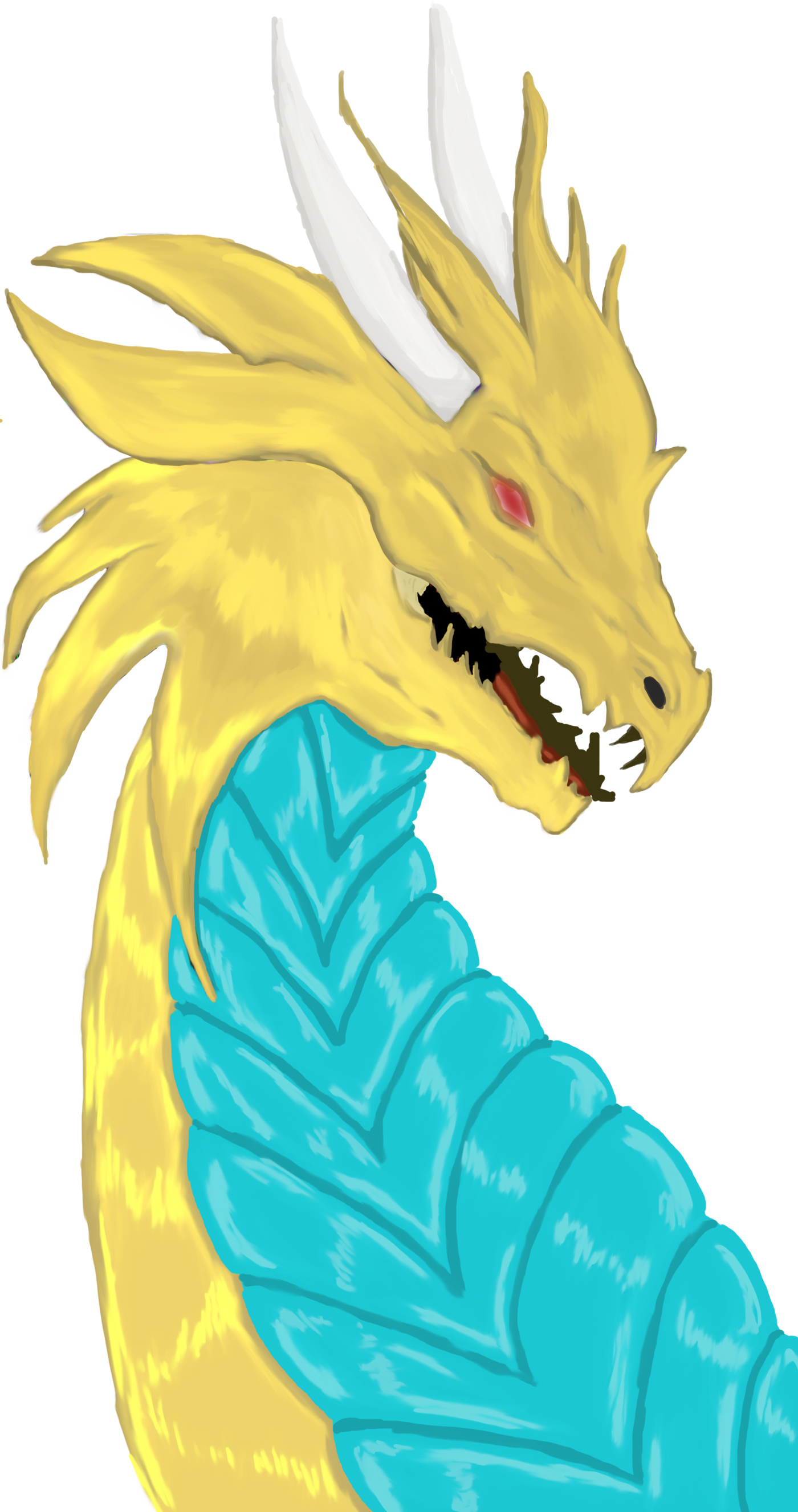 Dragon (1400x2654), Png Download