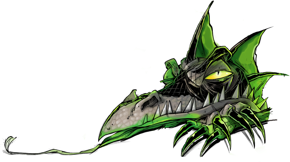 Art Dragon Head - Art (1200x698), Png Download