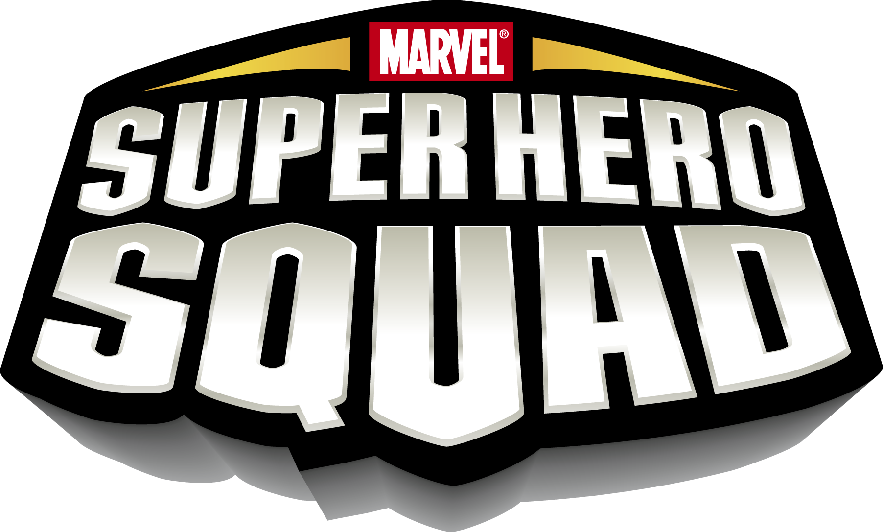 Marvel Super Hero Squad Logo (1804x1087), Png Download