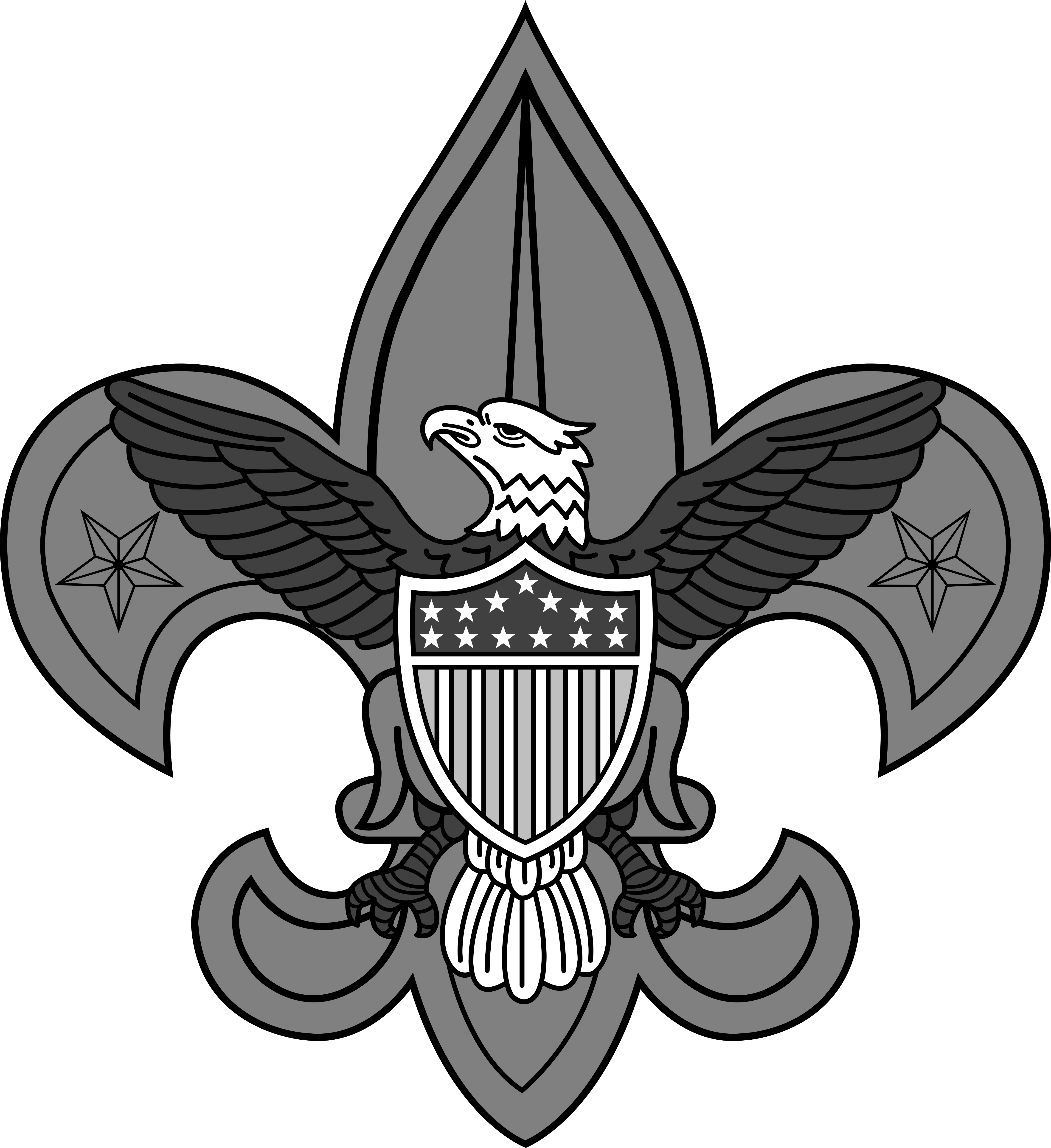Boy Scouts 2 Logo Png Transparent - Boy Scouts Of America (2400x2621), Png Download