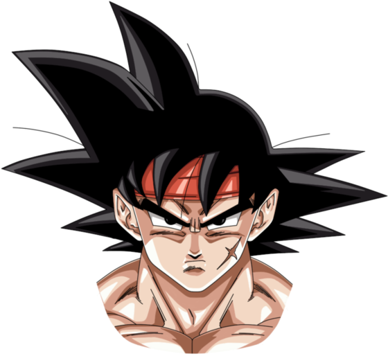Goku Head Png Clipart Black And White Download - Dragon Ball Z Head (843x948), Png Download
