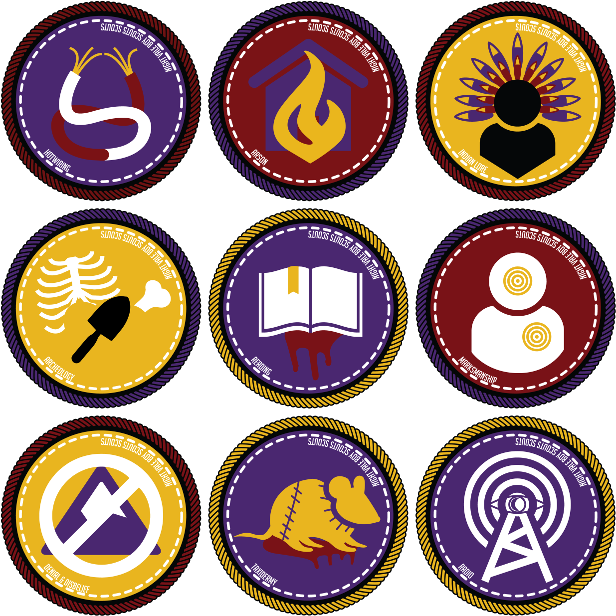 Boy Scout Logo Cliparts - Night Vale Scouts (1280x1280), Png Download