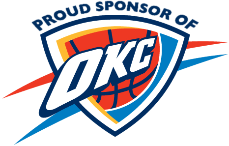 Bob Moore Dodge Chrysler Jeep Ram Is Thrilled To Support - Oklahoma City Thunder Decal (612x353), Png Download