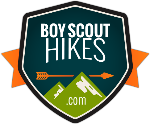 Boy Scout Hikes Logo - Sign (491x422), Png Download