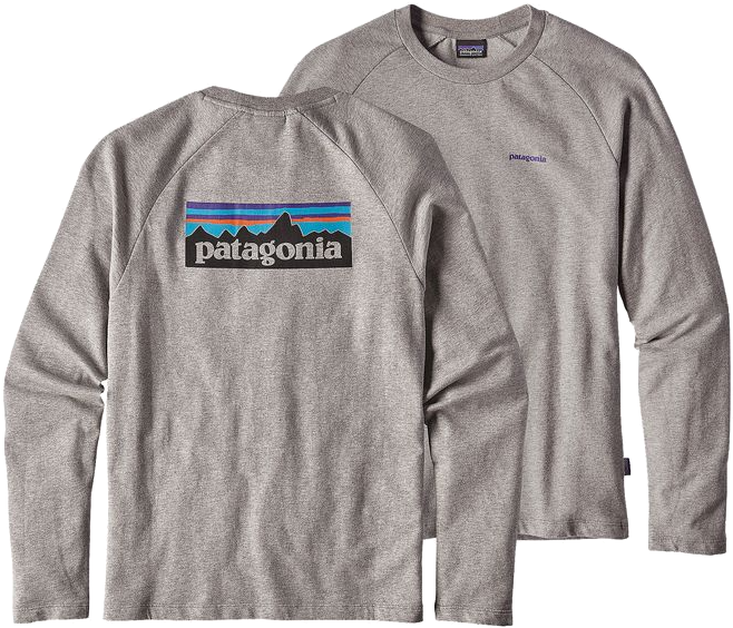 Patagonia Men's P-6 Logo Lightweight Crew Sweatshirt - Patagonia P 6 Logo Lw Crew Xs (750x750), Png Download