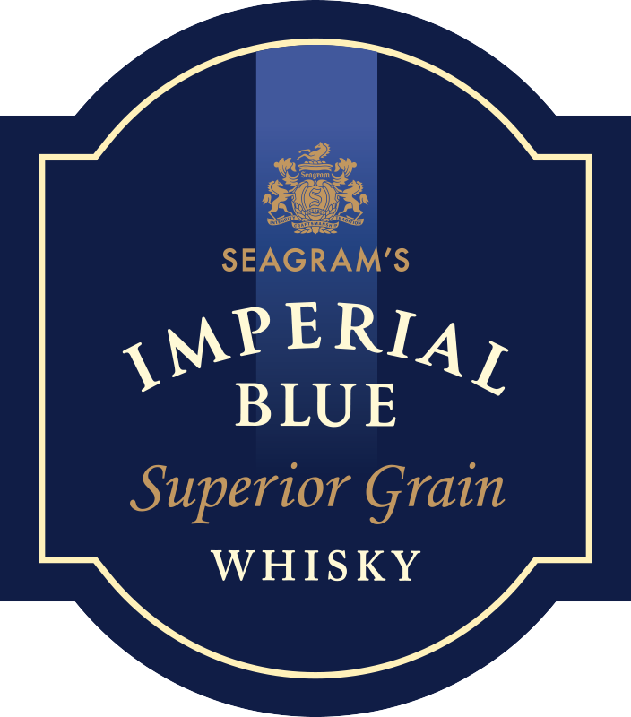 Logo-imperial Blue - Imperial Blue Whisky Logo (704x800), Png Download