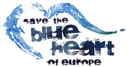 Logo Balkanrivers - Save The Blue Heart Of Europe (500x263), Png Download