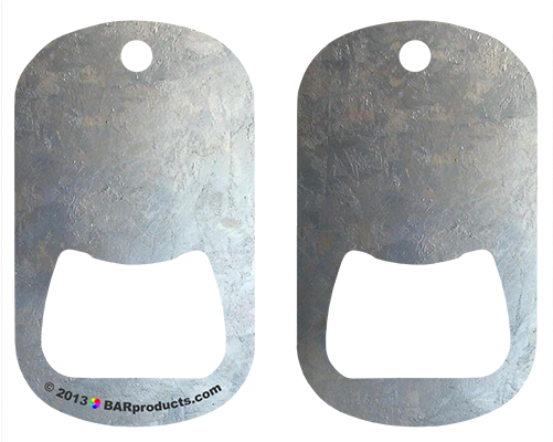Custom Kolorcoat Dog Tag Opener - Textures 1 Each (500x500), Png Download