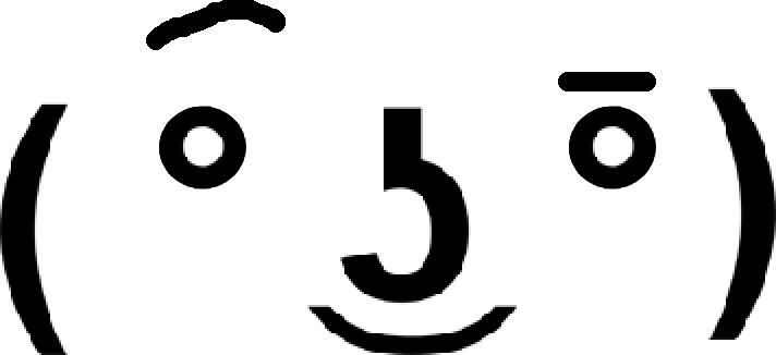 Lenny Face Pose - Lenny ͡ ͜ʖ ͡ (712x326), Png Download