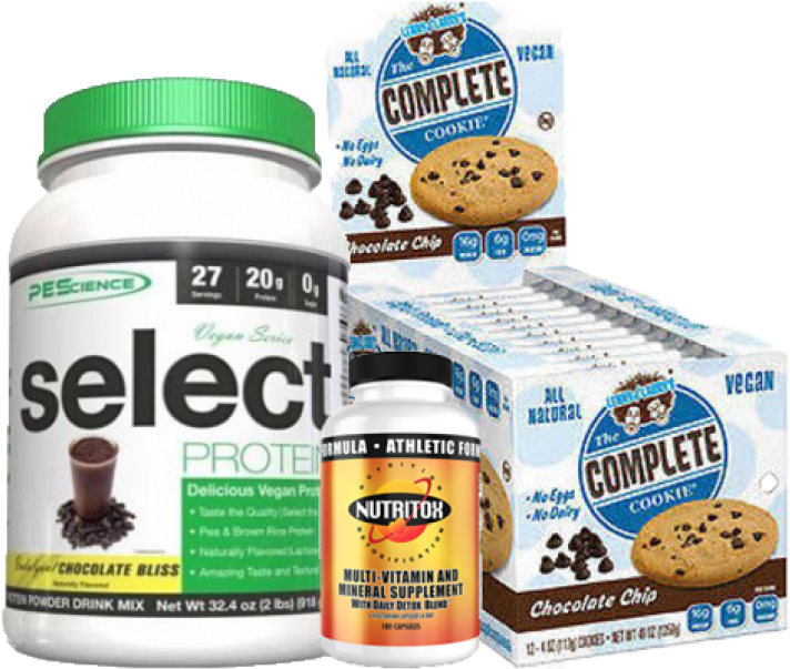 Lenny And Larry The Complete Cookie - Select Vegan Protein (800x800), Png Download