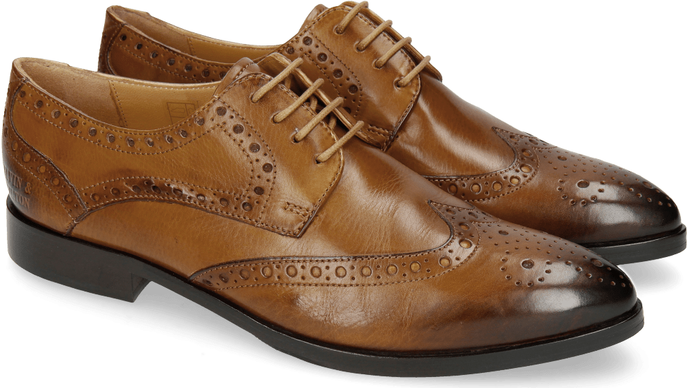 Derby Shoes Jessy 6 Tobacco - Leather (1024x1024), Png Download