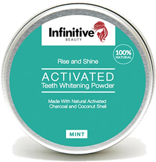 Infinitive Charbon - Infinitive Activated Teeth Whitening Powder (355x354), Png Download