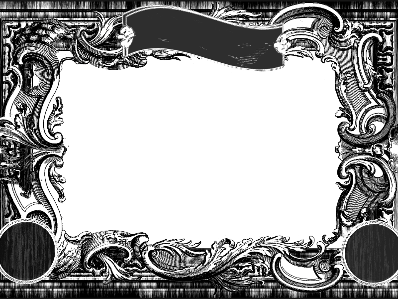 Vintage Postage Stamp Border Template - Picture Frame (800x600), Png Download