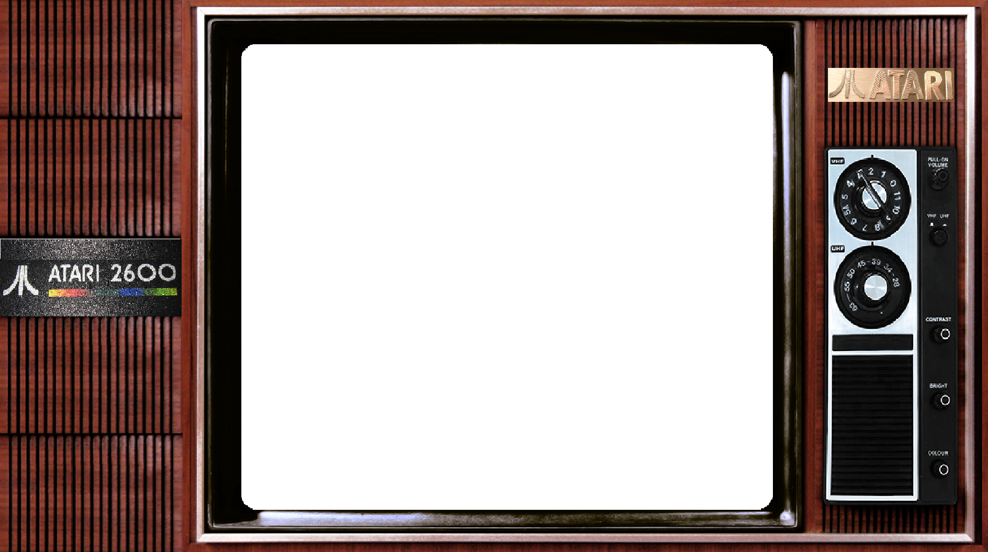 Atari 2600 Overlay For Retroarch - Found Footage Festiv Found Footage Festival: Rent-a-friend (1920x1073), Png Download