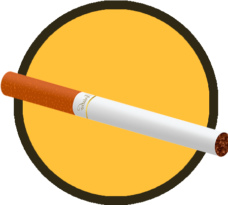 Tobacco - Circle (461x460), Png Download