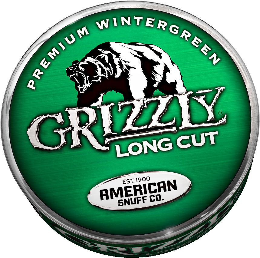 Grizzly Tobacco Wallpaper - Grizzly Snuff, Moist, Long Cut, Premium Wintergreen (913x902), Png Download