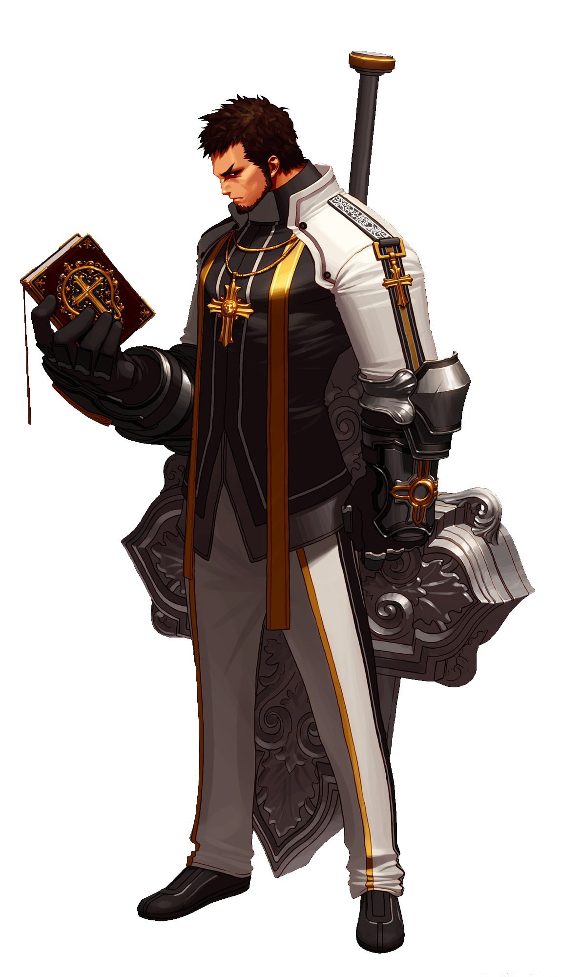 This Is How I Priest - Dungeon Fighter Online Priest (1151x2000), Png Download