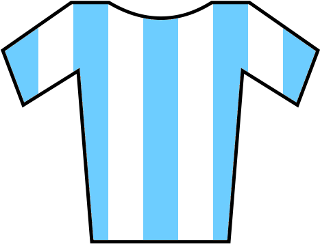 Soccer Jersey Sky Blue-white - Soccer Jersey Png (500x400), Png Download