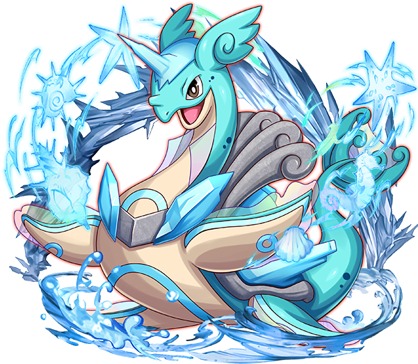 Mega Lapras By Skingmaya New Details - Cartoon (600x577), Png Download