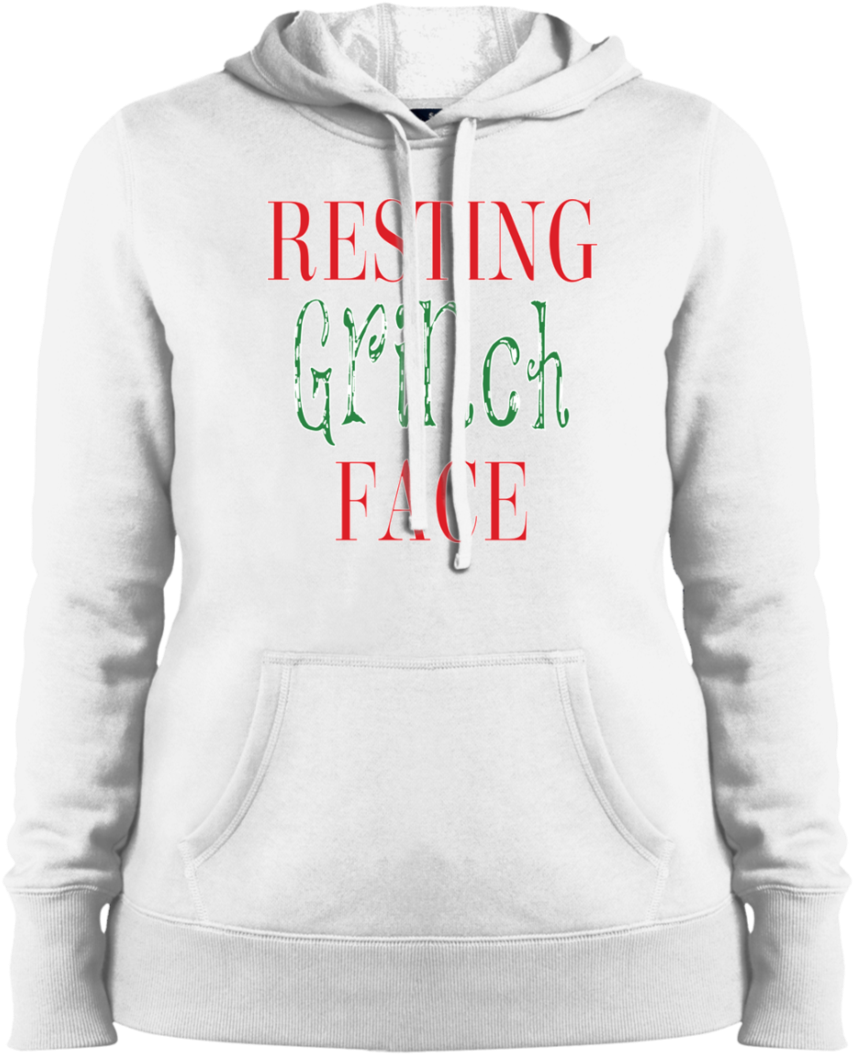 Resting Grinch Face Funny Christmas T-shirt Holiday - Trick Or Treat Halloween T-shirts (1060x1060), Png Download