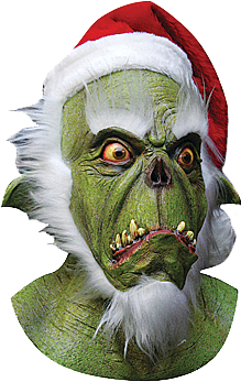 Are You A Grinch Part - Face Mask (350x350), Png Download