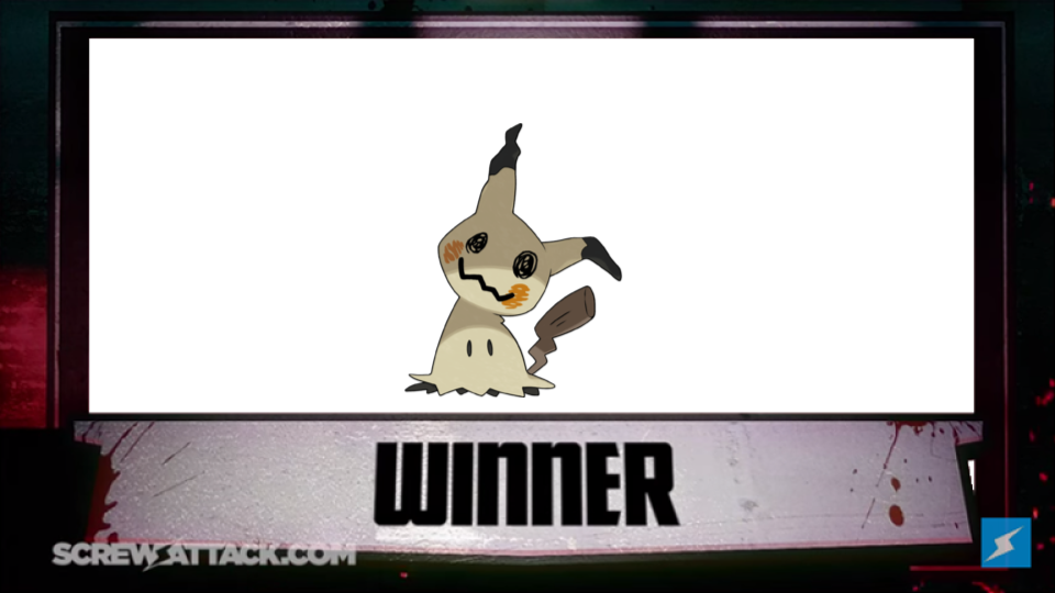 Mimikyu Win - Mario Winner Death Battle (960x540), Png Download