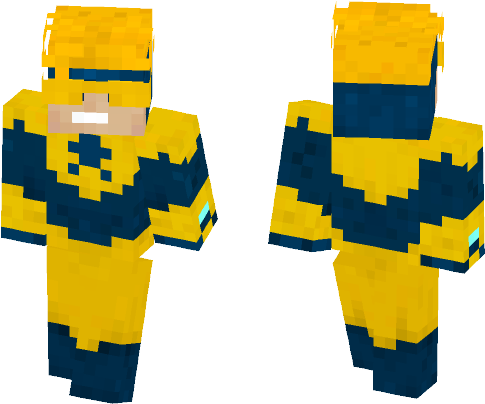 Booster Gold - Fictional Character (584x497), Png Download
