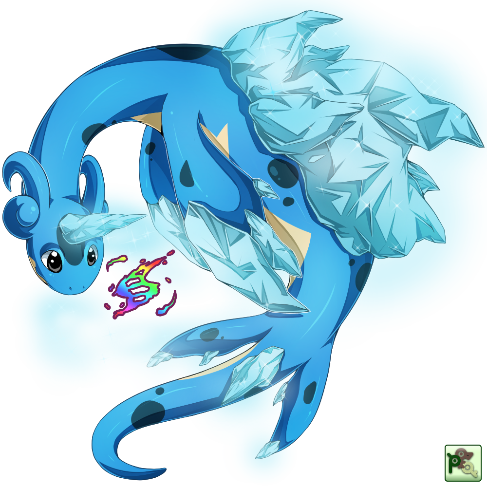 3 Oct - Lapras (1000x1000), Png Download