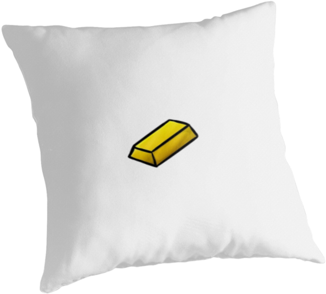 Minecraft Gold Ingot - University Of Arizona Wildcats Throw Pillow, Sunglasses (875x875), Png Download