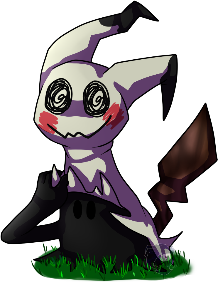 Mimikyu - Cartoon (750x960), Png Download