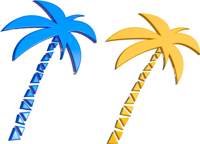 Palmeras-1 - Palmeras Png (1023x540), Png Download