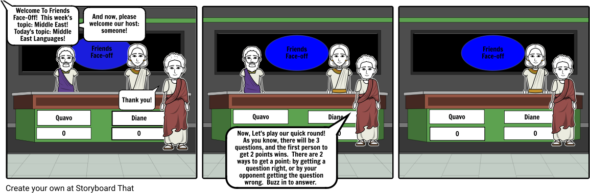 Ss Middle East Languages - Cartoon (1164x385), Png Download