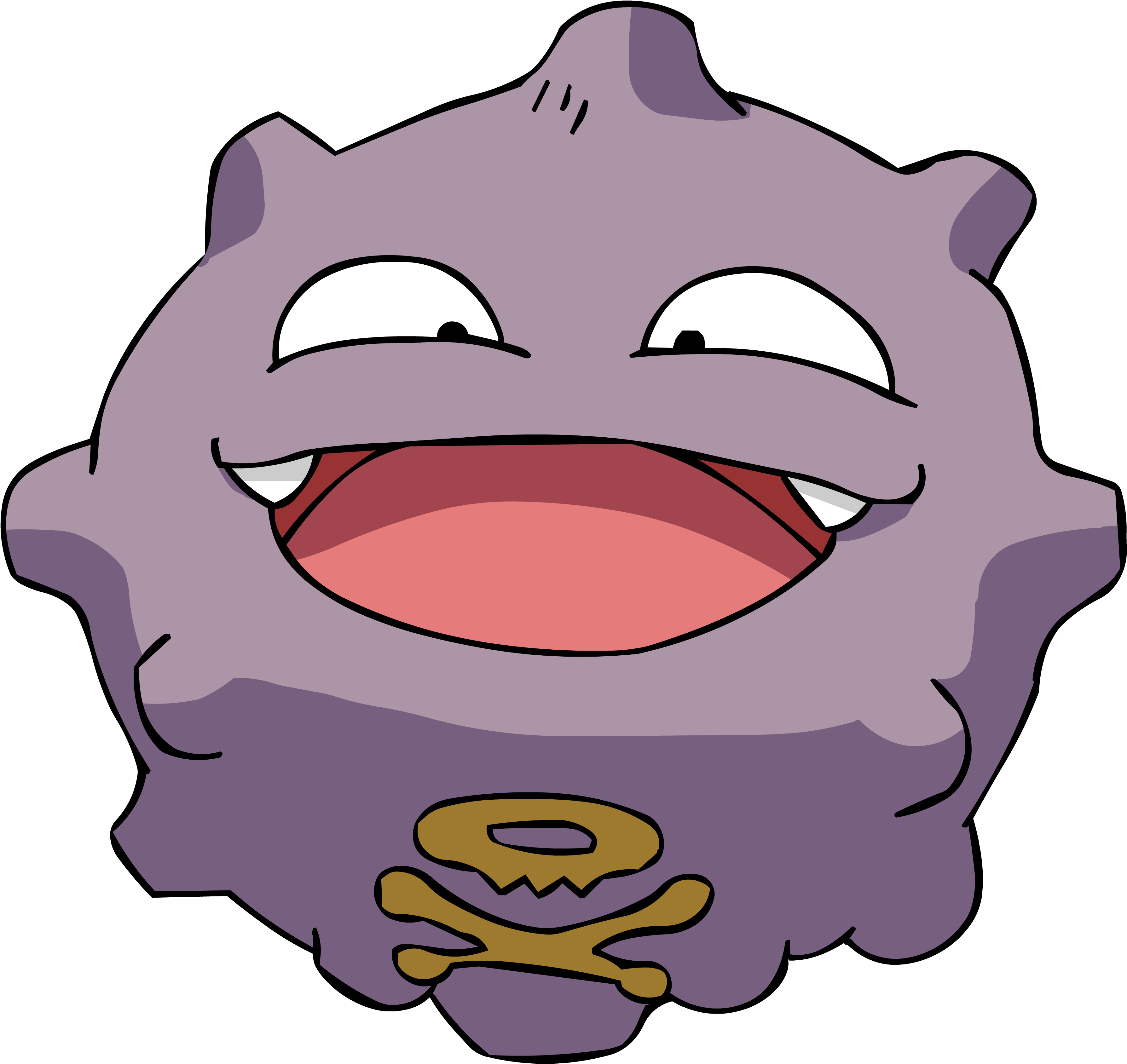 Welcome, Wwweee The Koffing - Koffing Face (900x850), Png Download