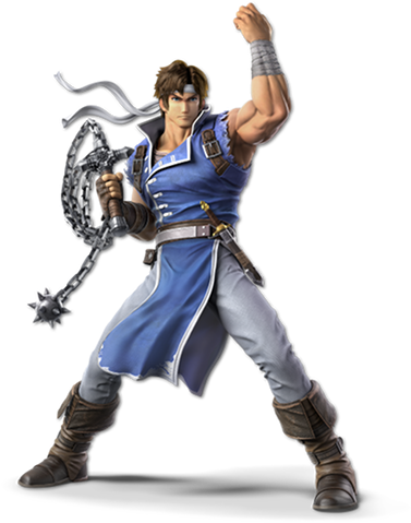 Super Smash Bros Ultimate Richter (500x537), Png Download