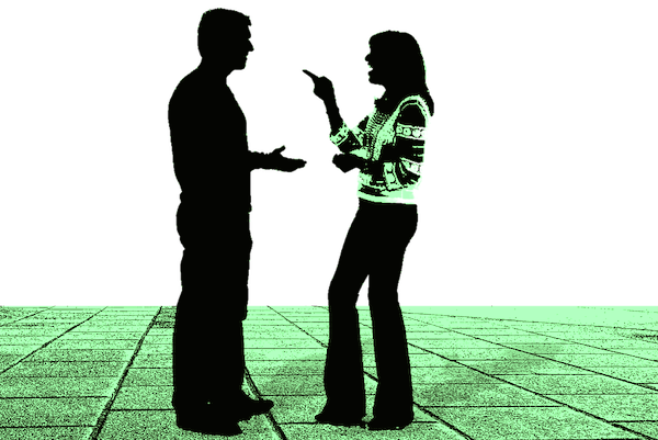 One Line To Fool Them All - Negative Conversations (600x401), Png Download
