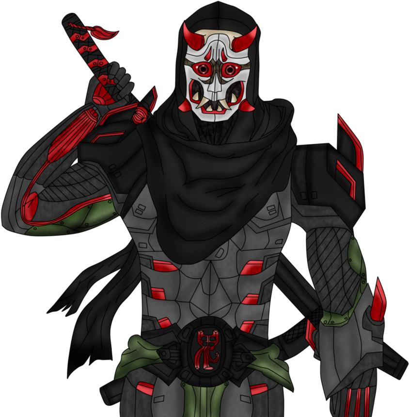 Oni Genji Png - Overwatch Genji Oni Png (903x884), Png Download