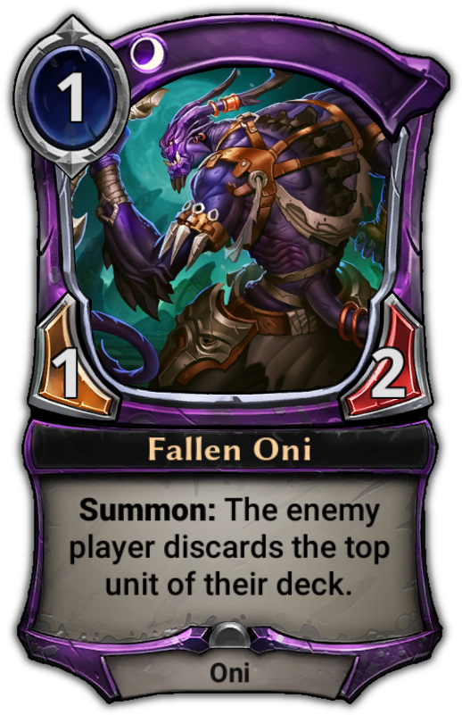 Fallen Oni - Oni Ronin (529x801), Png Download