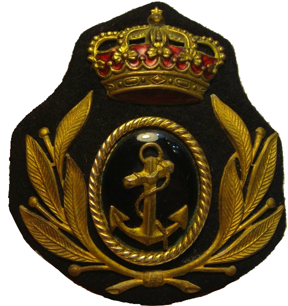Galleta Gorra Oficial De La Armada Española - Badge (614x650), Png Download