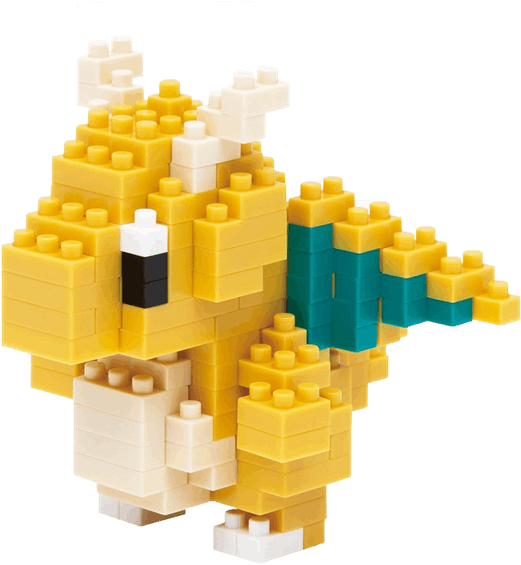 Dragonite Nanoblock (600x600), Png Download