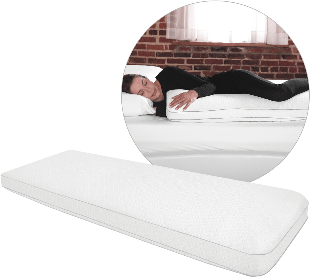 Swisslux Cooling Memory Foam Body Pillow (1104x1104), Png Download