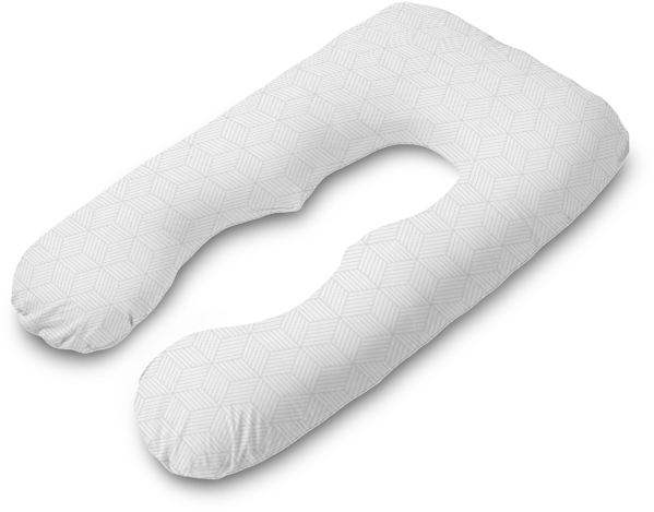 U-shaped Body Pillow - Sock (672x672), Png Download
