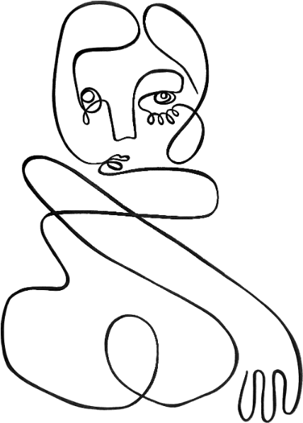 Limited Edition Print By Lilo On Paper - Drawing (484x597), Png Download
