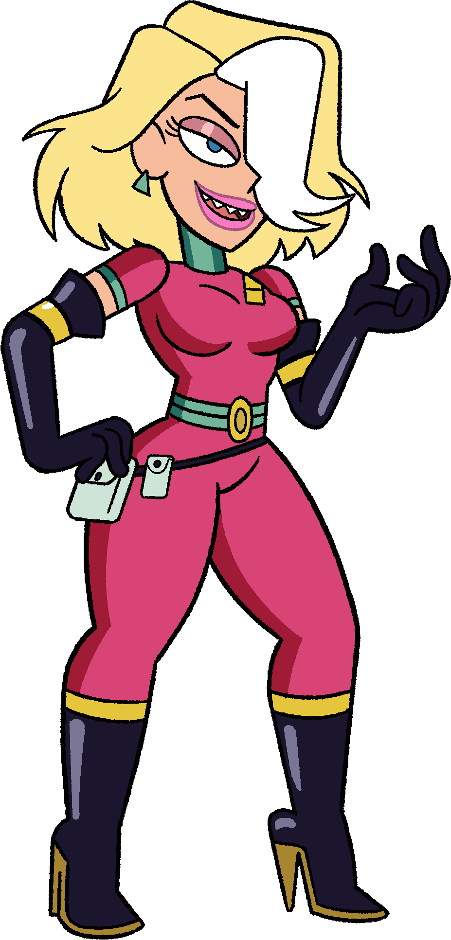 Barbara Blight - Captain Planet Ok Ko (927x1933), Png Download