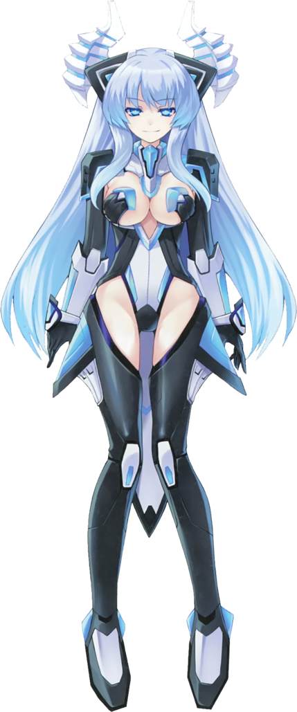 Hyperdimension Neptunia Vert Body Pillow - Hyperdimension Neptunia Rei Ryghts (429x1029), Png Download