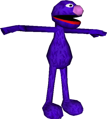 Download Zip Archive - Elmo's Letter Adventure N64 (750x650), Png Download