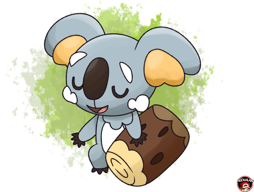 Nekkoala New Koala Pokemon Sun Moon By Alexalan - Pokemon Sun And Moon Koala (900x690), Png Download