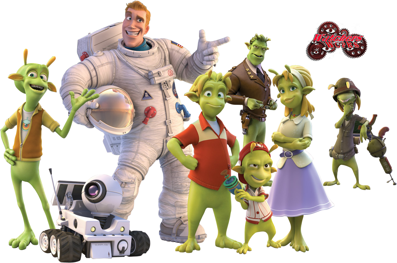Planet - Art Of Planet 51 (1281x851), Png Download