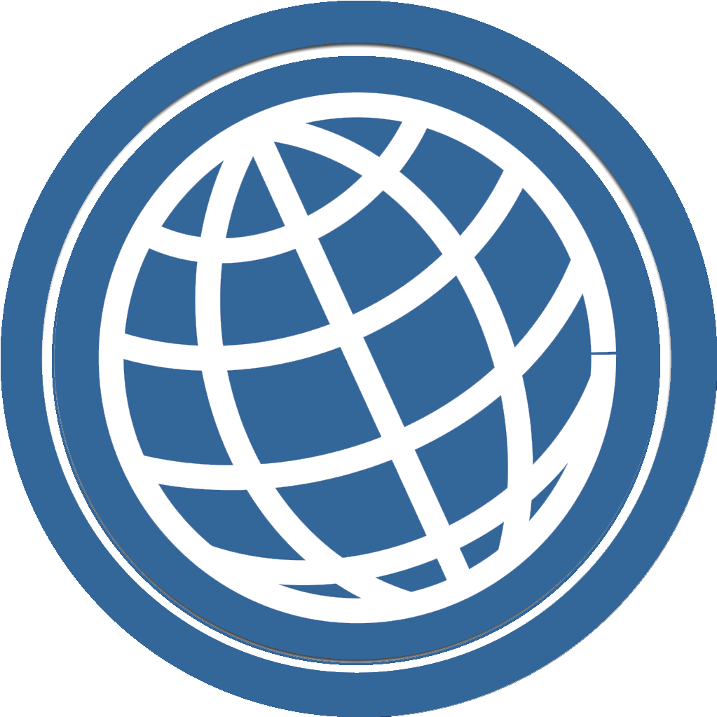 Globe Icon - Icon (4308x1122), Png Download