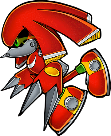 Metal Knuckles - Sonic The Hedgehog Metal Knuckles (361x439), Png Download